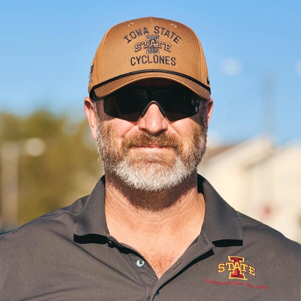 Nike® I-State Brown Military Appreciation Rope Hat (Sized)